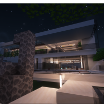 麓隐  建筑师BRIGHTJENNIE 4小时速建原创作品 关键词 北美 南韩 中式园林 现代建筑